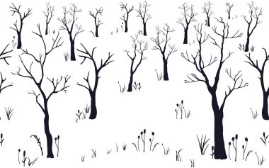 Sevimli El Çizim Elementleri. Hassas Tasarım. Vektör İllüstrasyonu