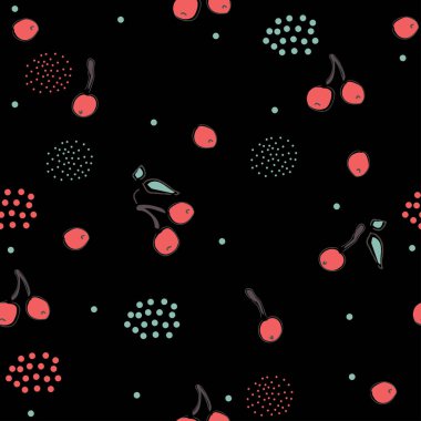 Sevimli El Çizim Elementleri. Hassas Tasarım. Vektör İllüstrasyonu