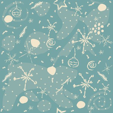 Tatil Noel Karı Kalıbı Arkaplanı 