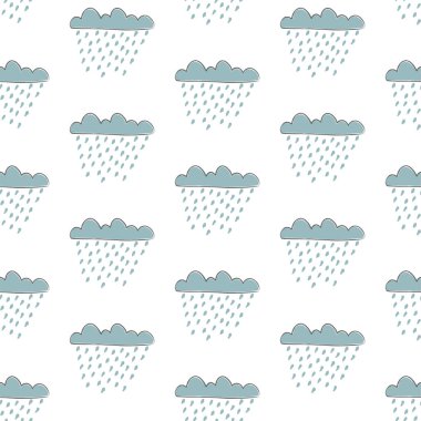 Sevimli El Çizim Elementleri. Hassas Tasarım. Vektör İllüstrasyonu