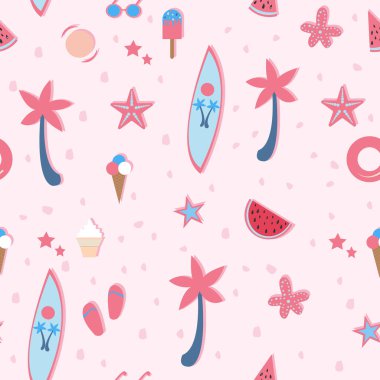 Sevimli El Çizim Elementleri. Hassas Tasarım. Vektör İllüstrasyonu