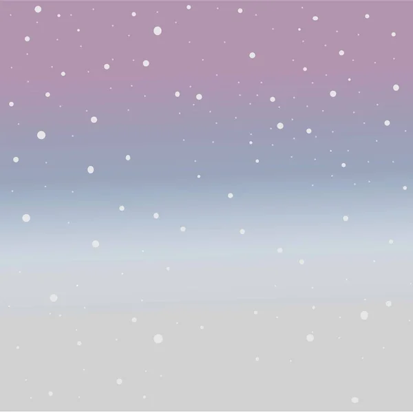 Urlaub Weihnachten Schnee Muster Hintergrund — Stockvektor