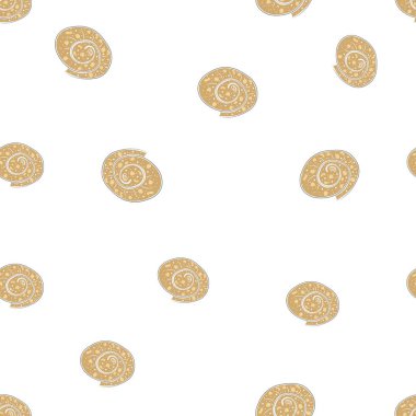 Kusursuz Kabuksuz Kabuksuz Desen. Modern Dijital Tasarım. Denizci R