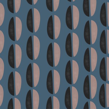 Terracotta Soyut Kusursuz Düzen. Modern Dijital Tasarım. Kip