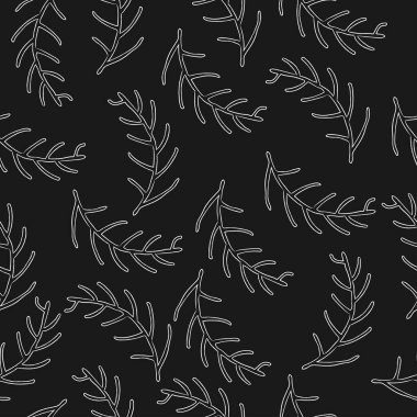 Elle çizilmiş kar taneleriyle kusursuz kış deseni. İskandinav