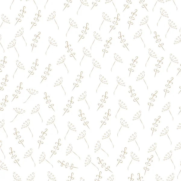 Çiçeksel Soyut Kusursuz Desen. Modern Dijital Tasarım. Hassas