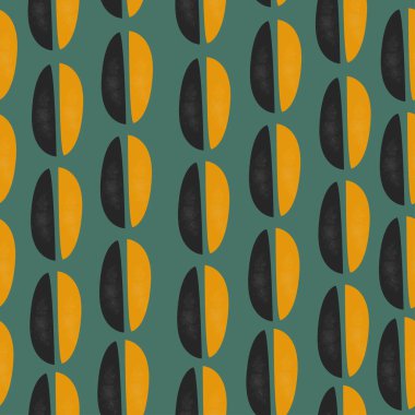 Terracotta Soyut Kusursuz Düzen. Modern Dijital Tasarım. Kip