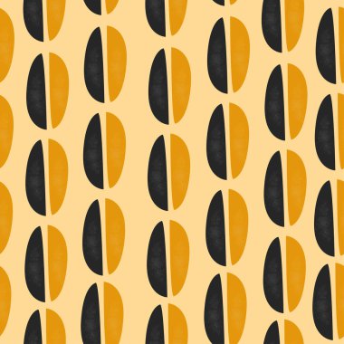 Terracotta Soyut Kusursuz Düzen. Modern Dijital Tasarım. Kip