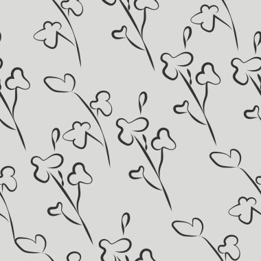 Modern renklerde şirin İskandinav Terracotta deseni. Modern a