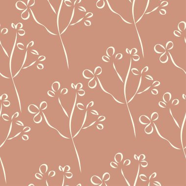 Elle çizilmiş kar taneleriyle kusursuz kış deseni. İskandinav