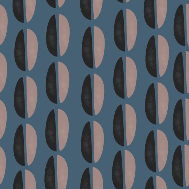 Terracotta Soyut Kusursuz Düzen. Modern Dijital Tasarım. Kip