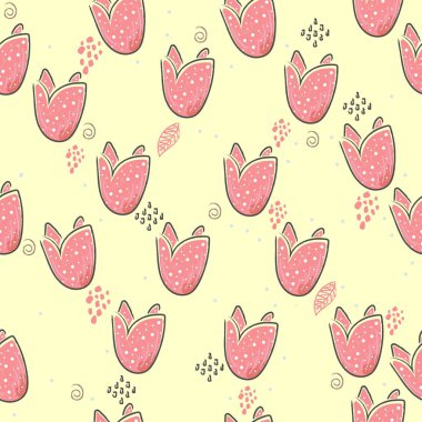 Kusursuz El Çekimi Çiçek deseni. Hoş Hassas Tasarım. Yanıtla