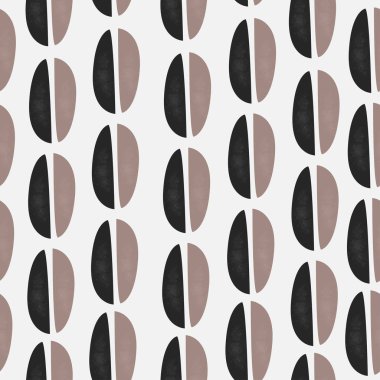 Terracotta Soyut Kusursuz Düzen. Modern Dijital Tasarım. Kip