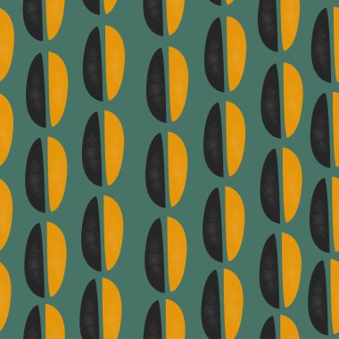 Terracotta Soyut Kusursuz Düzen. Modern Dijital Tasarım. Kip