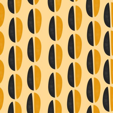 Terracotta Soyut Kusursuz Düzen. Modern Dijital Tasarım. Kip