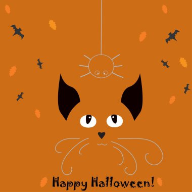 Elle çizilmiş elementleri olan şirin bir desen. İskandinav Tarzı.