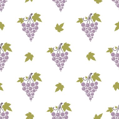 Elle çizilmiş elementleri olan şirin bir desen. İskandinav Tarzı.