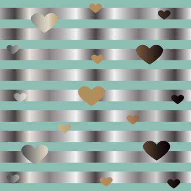 Elle çizilmiş elementleri olan şirin bir desen. İskandinav Tarzı.