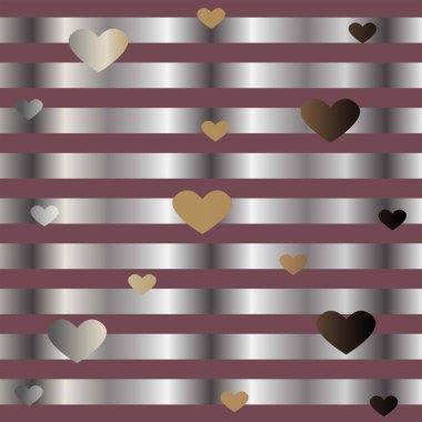 Elle çizilmiş elementleri olan şirin bir desen. İskandinav Tarzı.