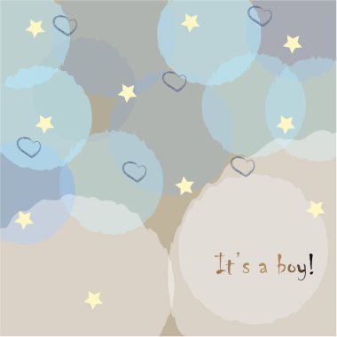 Elle çizilmiş elementleri olan şirin bir desen. İskandinav Tarzı.