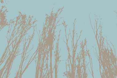 Elle çizilmiş elementleri olan şirin bir desen. İskandinav Tarzı.