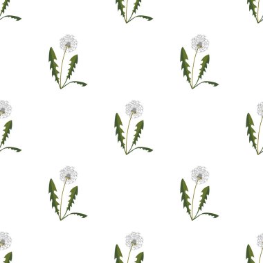 Elle çizilmiş elementleri olan şirin bir desen. İskandinav Tarzı.