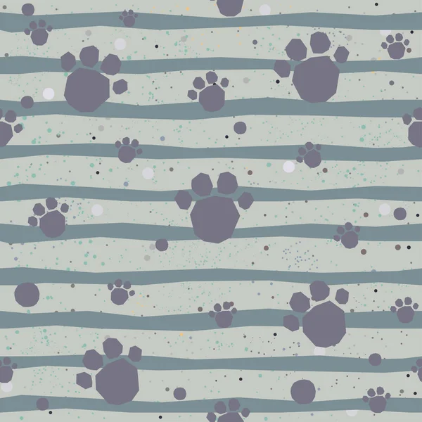 Elle çizilmiş elementleri olan şirin bir desen. İskandinav Tarzı.