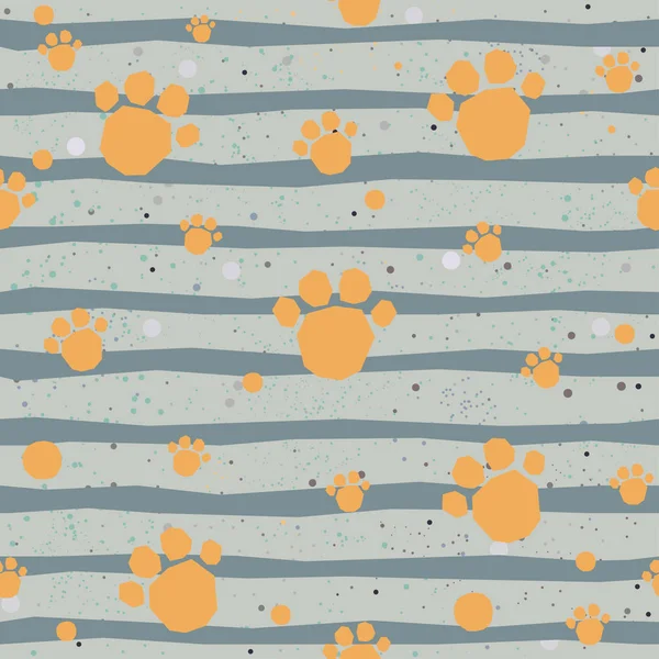 Elle çizilmiş elementleri olan şirin bir desen. İskandinav Tarzı.