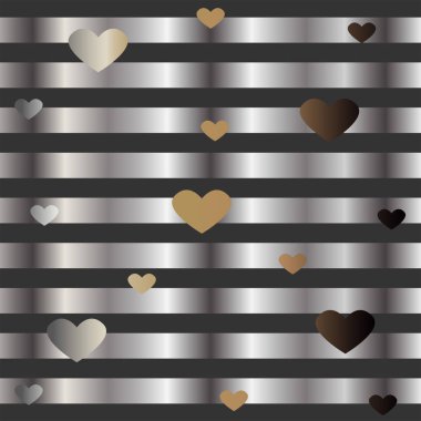 Elle çizilmiş elementleri olan şirin bir desen. İskandinav Tarzı.