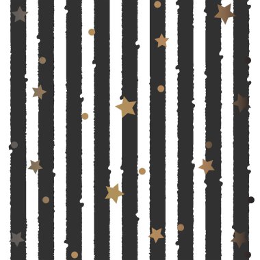 Elle çizilmiş elementleri olan şirin bir desen. İskandinav Tarzı.