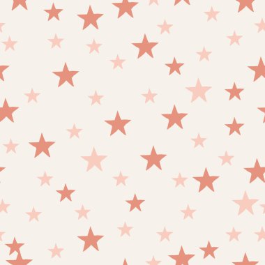 Kusursuz Yıldızlı Desen. İskandinav Tarzı. 