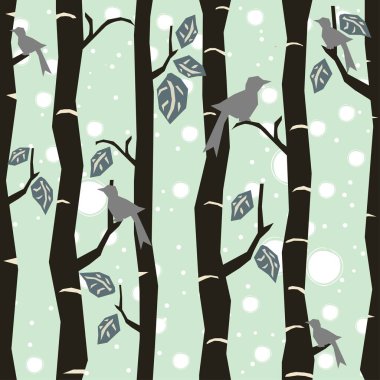 Pastel renkleri ve komik kış fırçası karalamalarıyla yaratıcı Renkli Tasarım. 