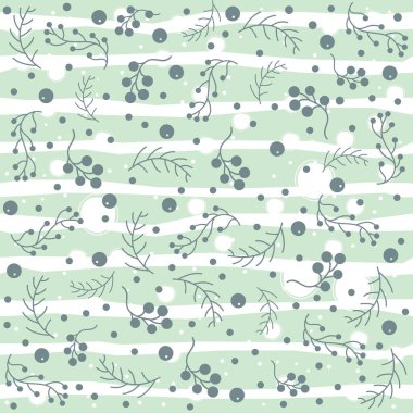 Mavi Çiçek deseni. Terracotta Çiçek Soyut Kusursuz Desen. Modern Dijital Tasarım. Modern İskandinav Tarzı. Çağdaş Renkler