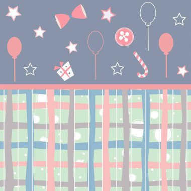  Soyut Kusursuz Desen. Modern Dijital Tasarım. Modern İskandinav Tarzı. 