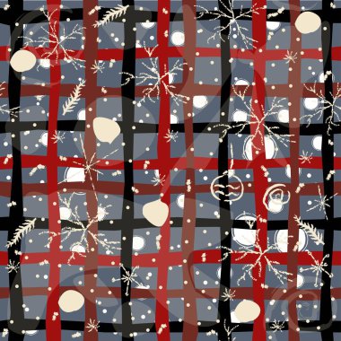  Soyut Kusursuz Desen. Modern Dijital Tasarım. Modern İskandinav Tarzı. 