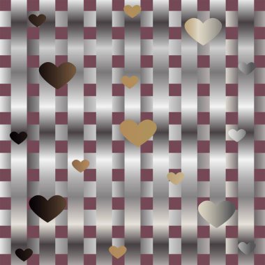 Soyut Kusursuz Desen. Modern Dijital Tasarım