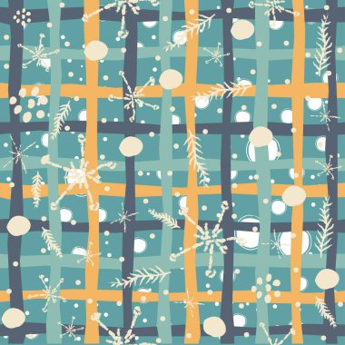  çiçek soyut seamless modeli.