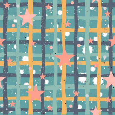 Soyut Kusursuz Desen. Modern Dijital Tasarım