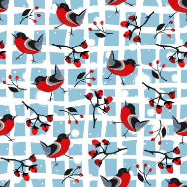 Mavi Çiçek deseni. Terracotta Çiçek Soyut Kusursuz Desen. 