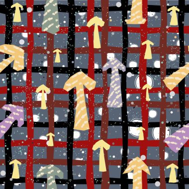 Çağdaş Renkler ve Tasarım. Vektör İllüstrasyonu