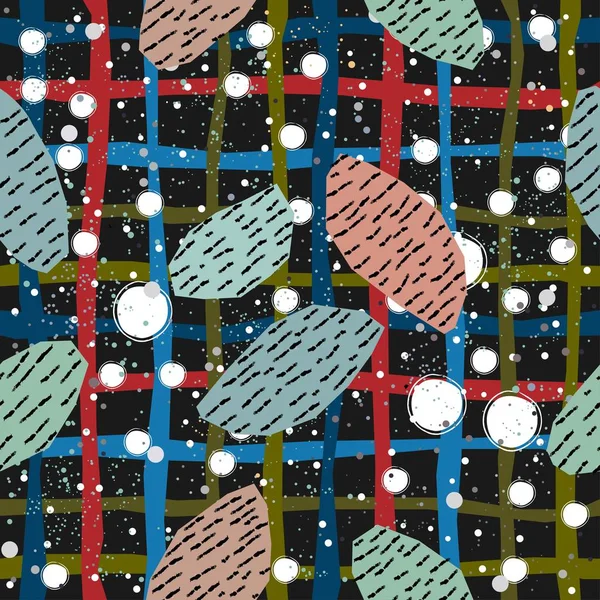 Modern Dijital Tasarım. Modern İskandinav Tarzı. Çağdaş Renkler ve Tasarım. Vektör İllüstrasyonu