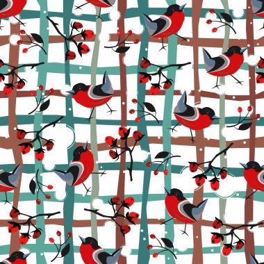 Mavi Çiçek deseni. Terracotta Çiçek Soyut Kusursuz Desen. 