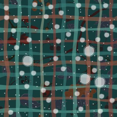 Modern renklerde şirin İskandinav Terracotta deseni. Çağdaş Arka plan. Baskılar için modern soyut sanat.  