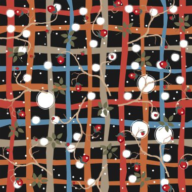 Modern renklerde şirin İskandinav Terracotta deseni. Çağdaş Arka plan. Baskılar için modern soyut sanat.  