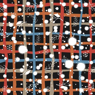 Modern renklerde şirin İskandinav Terracotta deseni. Çağdaş Arka plan. Baskılar için modern soyut sanat.  