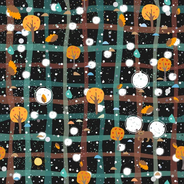 Modern renklerde şirin İskandinav Terracotta deseni. Çağdaş Arka plan. Baskılar için modern soyut sanat.  