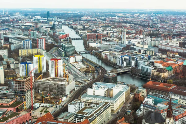 Vista Superior Del Río Berlín — Foto de Stock