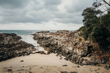 Cape Conran, Avustralya güzel deniz manzarası.