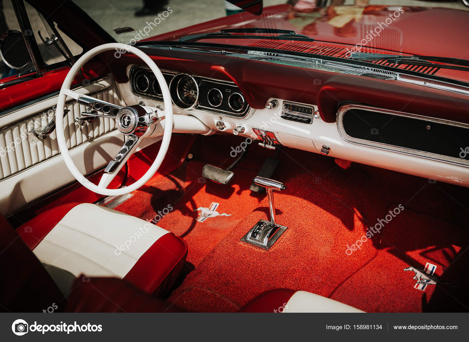 Pictures 1965 Mustang Interior Malaga Spain July 30