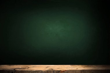 yeşil zemin üzerine ahşap güverte tablo